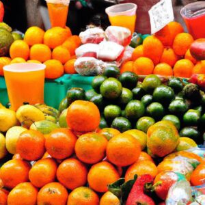 Mercado de Suco Natural de Frutas